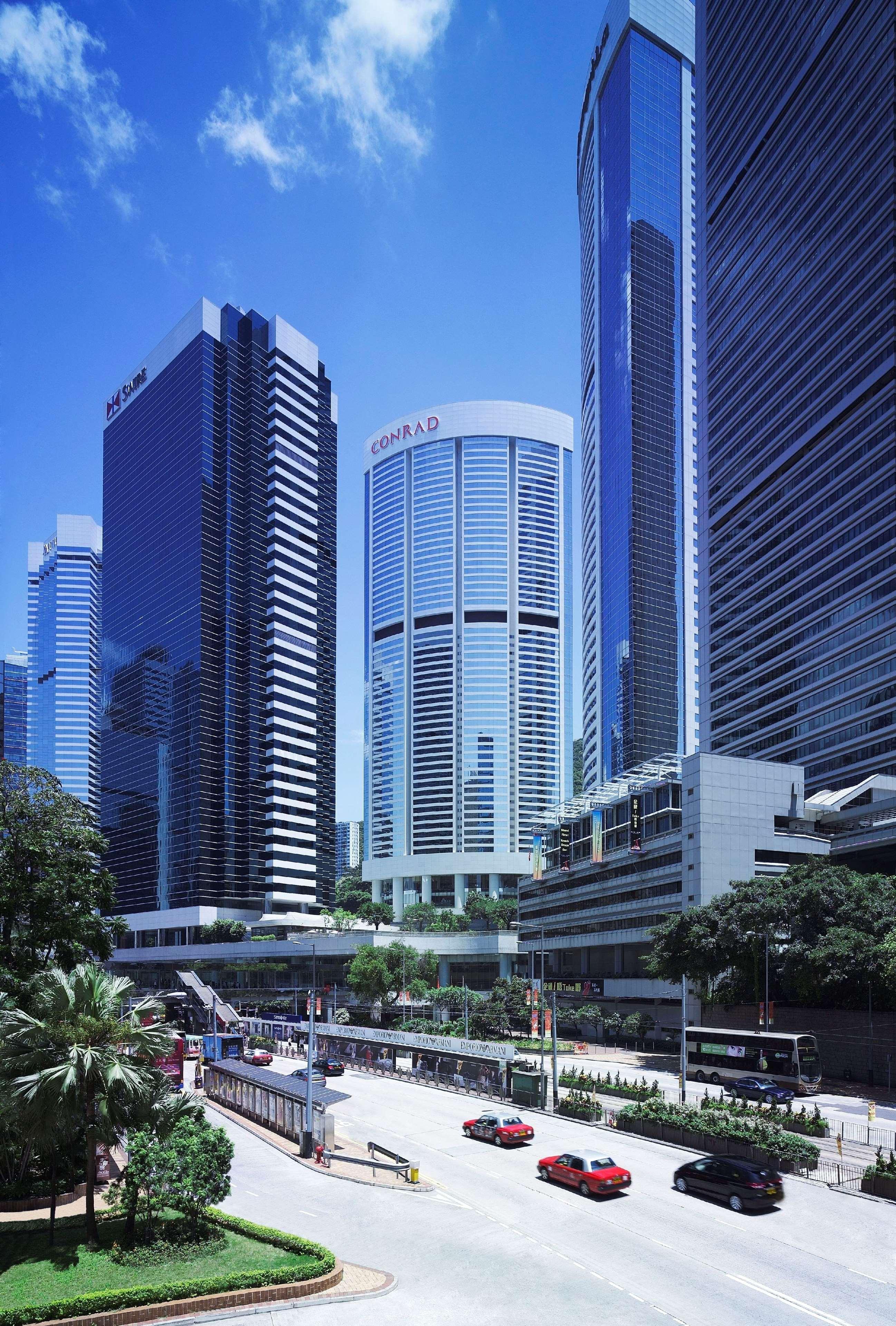 Conrad Hong Kong Hotel Exterior foto