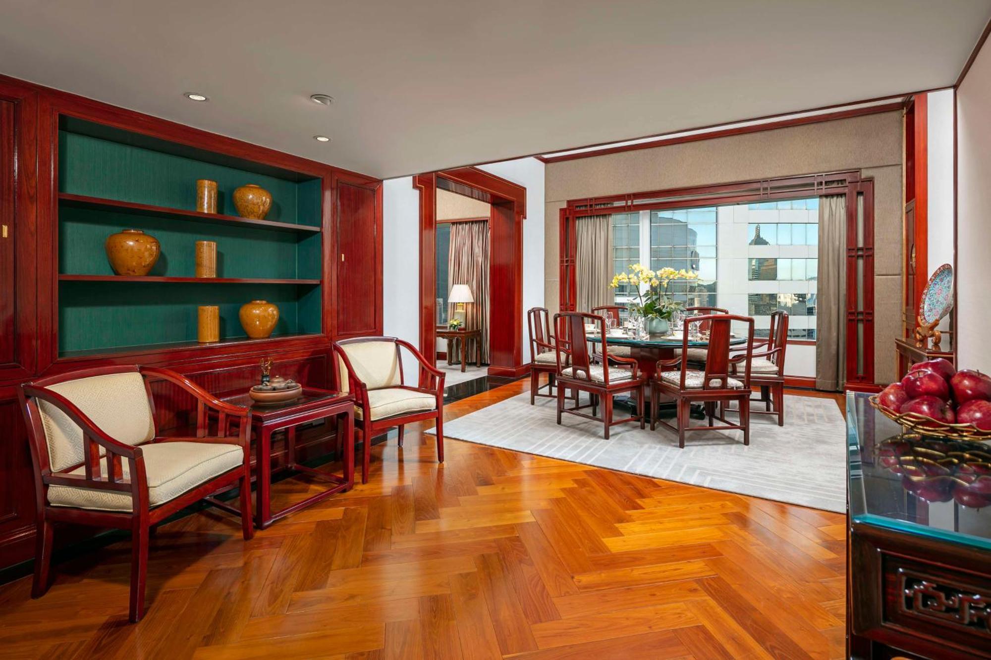 Conrad Hong Kong Hotel Exterior foto