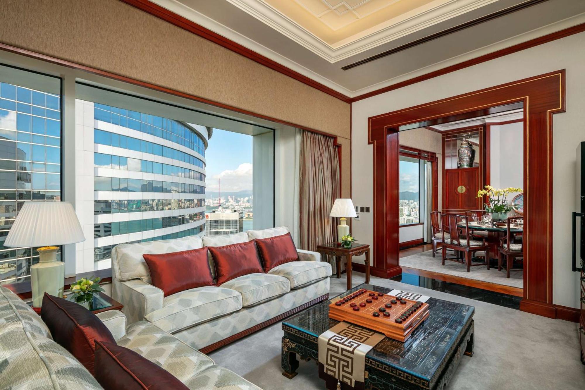 Conrad Hong Kong Hotel Exterior foto