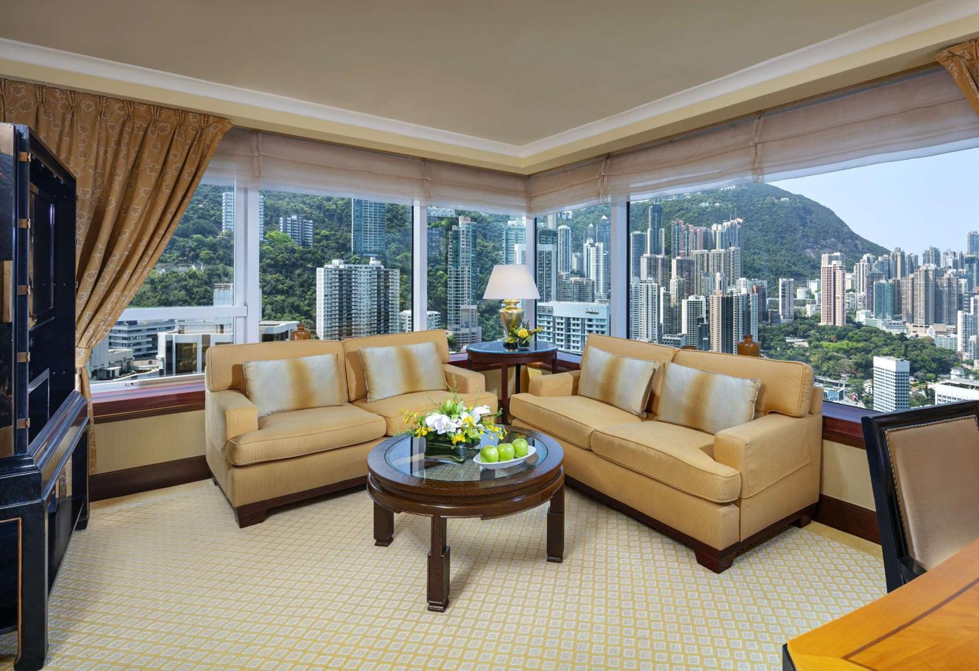 Conrad Hong Kong Hotel Exterior foto