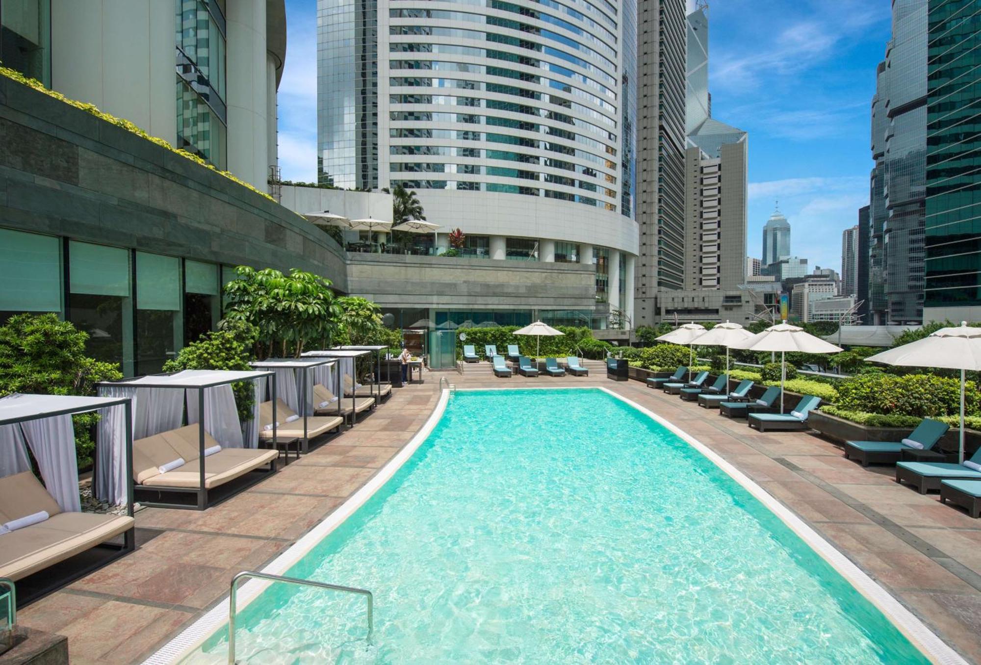 Conrad Hong Kong Hotel Exterior foto
