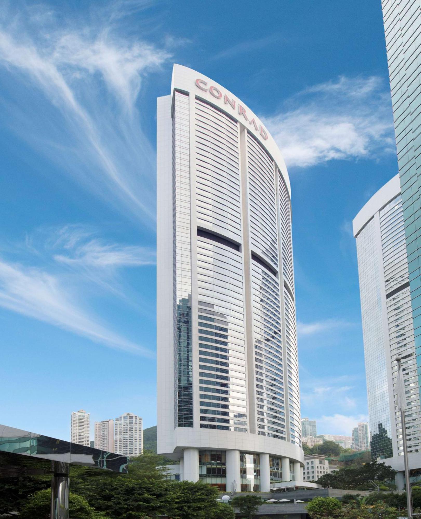 Conrad Hong Kong Hotel Exterior foto
