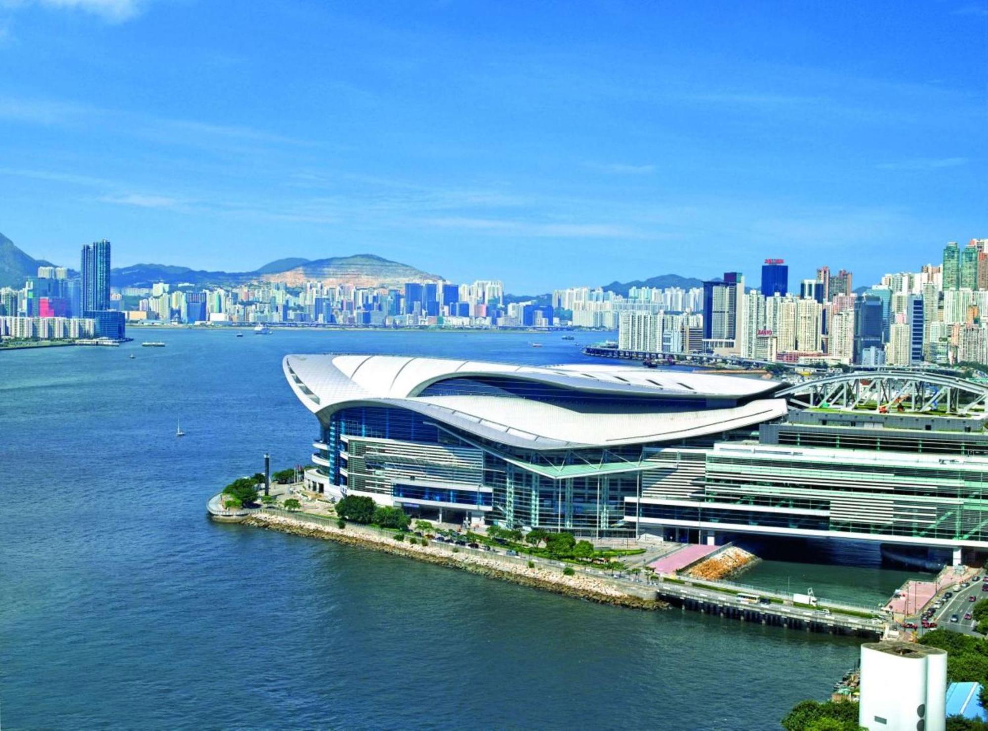 Conrad Hong Kong Hotel Exterior foto